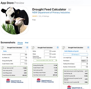 Drought Feed Calculator